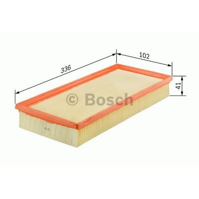 Hava Filtresi P207 Parner Ii Berlingo Ii C3 Iii C3 Pluriel C Tu3A Tu3Jp 1.4 8V) - P301 C Elysee Ec5 BOSCH 1457433158