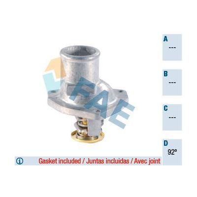 Termostat (92°) Vectra A Omega A Kadett E Calibra A Frontera B Ascona C FAE 5320192