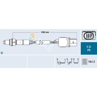 Oksijen Sensoru Z13Dth Astra H FAE 75035