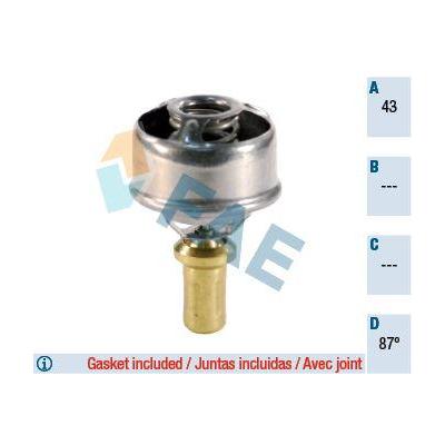 Termostat (89°) R9 R11 R21 Concorde Clio I FAE 5202887