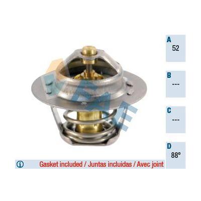 Termostat 88 °C (Contali) Freelander 1 98>06 Mg Rover FAE 5204388