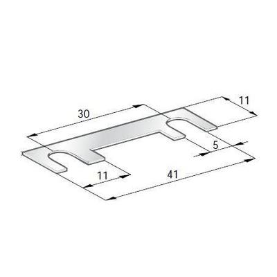 Levha Sigorta 40 Amper 25 Mm MTA 02-00300