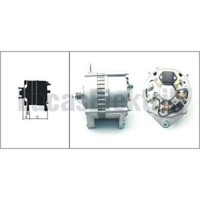 Alternator 24V 80A Renault Agora Aves Iliade LUCAS LEA0649