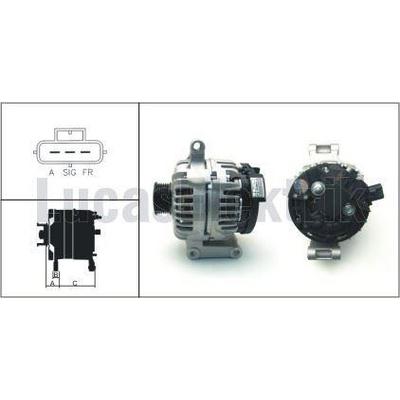 Alternator Bosch Tip 12V 105A Ford Transit V184  2.0 Di / 2.4Di 125Ps 01>06  (Takviyesiz) LUCAS LEA0679