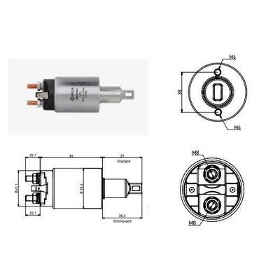 Mars Otomatigi 12V Hyundai H100 L300 Em Pajero Dodge Mazda MEGA SMI-0893