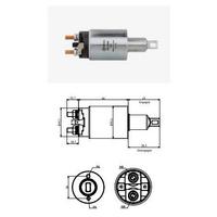 Mars Otomatigi 24V Mitsubishi Canter Fe515 Fe635 Fe659 2 Kulak Mitsubishi Tip MEGA SMI-0896