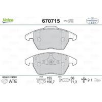 On Fren Balatasi P307 01 07 2 0Hdi 2 0I P207 06>1 6Thp C4 04> 2 0Hdi 2 0I VALEO 670462