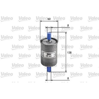 Yakit (Benzin) Filtresi Polo 1 6 90> Astra F Vectra A Frontera A B Omega A X16Xel 20Ne X22Xe VALEO 348758