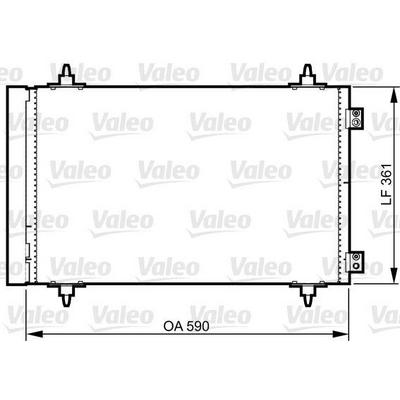 Klima Radyatoru Expert Iii Jumpy Iii Scudo Iii P807 C8 06> VALEO 814366