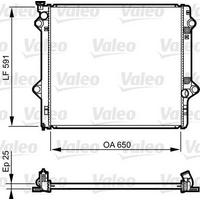 Motor Su Radyatoru Toyota Land Cruiser 3 0 D 4D 02>09 Otomatik VALEO 735568