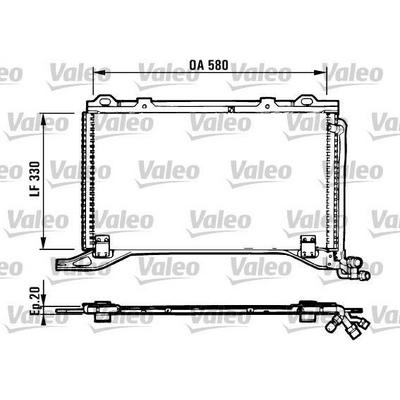 Klima Radyatoru E-Class W210 97>02 S210 97>03 VALEO 816949