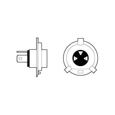 Halogen Ampul 12V H4 Dort Mevsim VALEO 032515