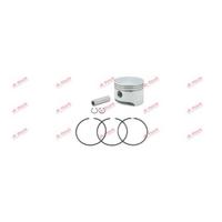 Kompresor Piston+Segman Set (88,00Mm Std) - Ford Cargo - 3227 - Scania - Daf - Mercedes - Man - Volvo  A-TECH 110.01.1740