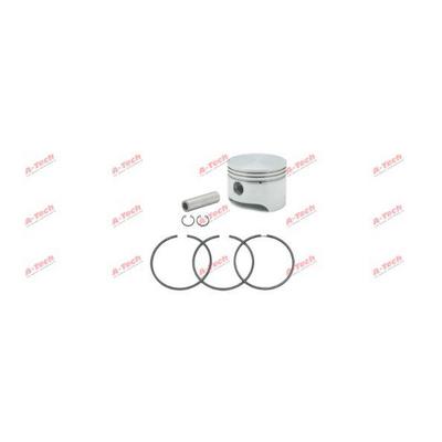 Kompresor Piston+Segman Set (88,00Mm Std) - Ford Cargo - 3227 - Scania - Daf - Mercedes - Man - Volvo  A-TECH 110.01.1740