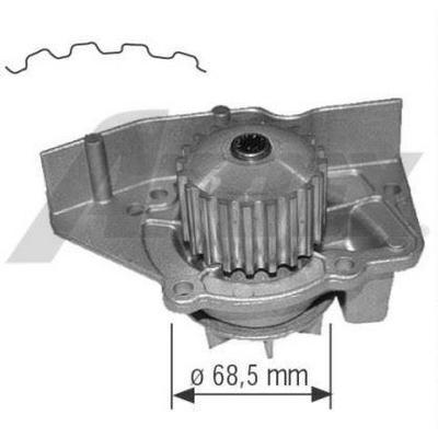 Devirdaim Su Pompasi P306 P306 Gti P406 Xantia Xsara Xu10J4R Xu10J4Rs 2.0 16V  AIRTEX 1563