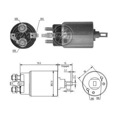 Mars Otomatigi 12V 200A Universal Tip Irgat ZM 0403