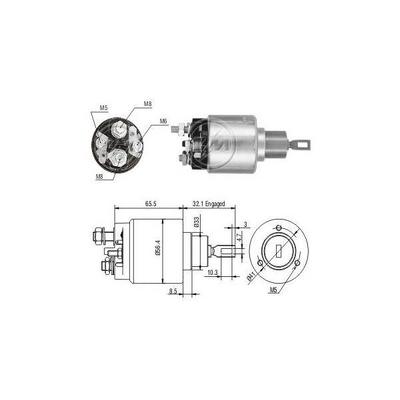 Mars Otomatigi 12V Mercedes 120340 Diesel Bmw Cift Civata Kucuk Tip ZM 0475