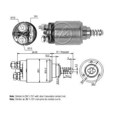 Mars Otomatigi 12V Mercedes Diesel (Cbs B704) ZM 0543