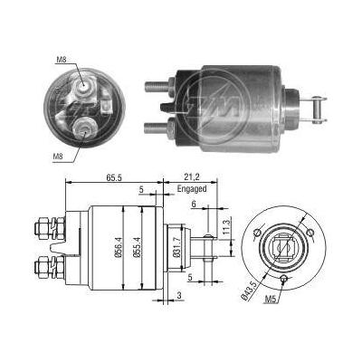 Mars Otomatigi 12V Lada Samara 3 Delik ZM 0579