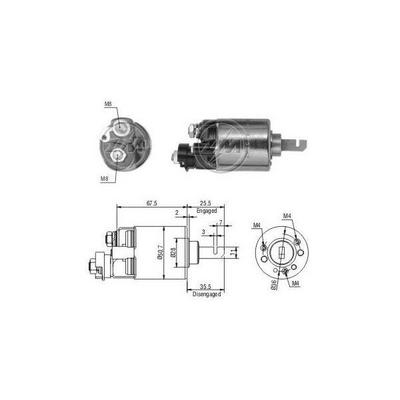 Mars Otomatigi 12V Honda Accord Prelude Eski Model Uzun Piston ZM 0604