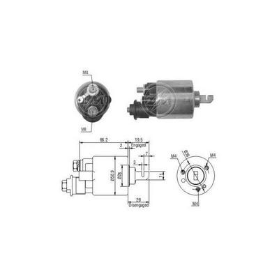 Mars Otomatigi 12V Honda Civic Accord Yeni Model Kisa Piston ZM 0609