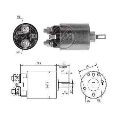 Mars Otomatigi 12V Honda Civic Isuzu Pick Up ZM 0683