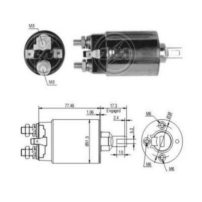 Mars Otomatigi 12V Tcm Forklift Hyundai Excel Mitsubishi Colt ZM 0691