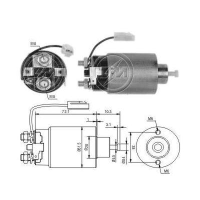 Mars Otomatigi 12V Hyundai Elantra Sonata / Mitsubishi Colt Galant Lancer ZM 0696