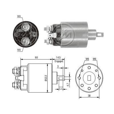 Mars Otomatigi 12V Nissan Micra Sunny Subaru ZM 0710