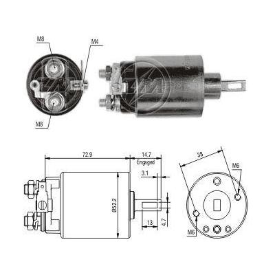 Mars Otomatigi 12V Isuzu Pickup Thermoking ZM 0781