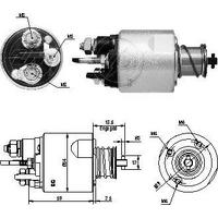 Mars Otomatigi 12V Renault Clio Iii Megane Iii Fluence Nissan Cube Cubistar Micra Note Qashqai Juke 1 5Dsi 03> ZM 5494