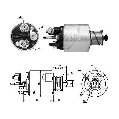 Mars Otomatigi 12V Renault Clio Iii Megane Iii Fluence Nissan Cube Cubistar Micra Note Qashqai Juke 1 5Dsi 03> ZM 5494