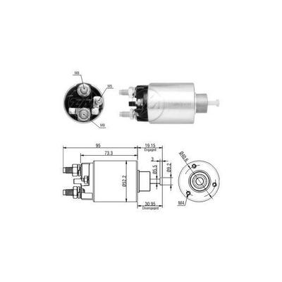 Mars Otomatigi 12V P206 P307 C3 1 9D Civatali ZM 8860