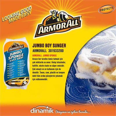 Armorall  Jumbo Sponge, Tavan, Cam, Plasti̇k Ve Tampon Dahi̇l Tüm Araba Yüzeyleri̇ni̇ Yikamak İçi̇n Mükemmeldi̇r.  ARMORALL 301952200