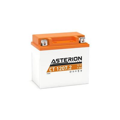 Aku 12V 7 Ah 130A Motorsiklet Agm Ytz7S (114×70×108) Ters Kutup  ASTERION CT 1207.2