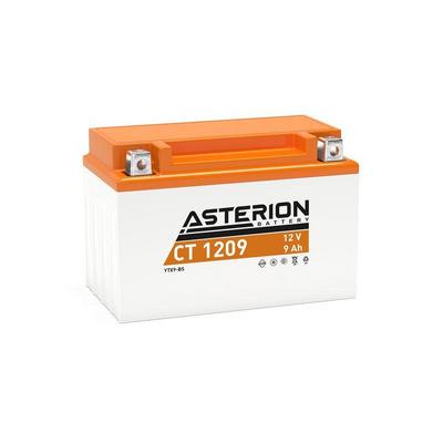 Aku 12V 9 Ah 135A Motorsiklet Agm Ytx9-Bs, Ytx9 (150×86×108)  ASTERION CT 1209