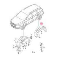 Camurluk Davlumbazi Arka Sol Q7 10>15  BARCHA 4L0810171C