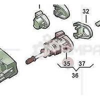 Surgulu Kapi Kolu Kilit Sifresi Transporter T5 T6 T7 03>19  ITHAL 7E0837167BY