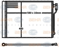 Klima Radyatoru Bmw F07 F10 F11 F18 N20  MAHLE AC 655 000S