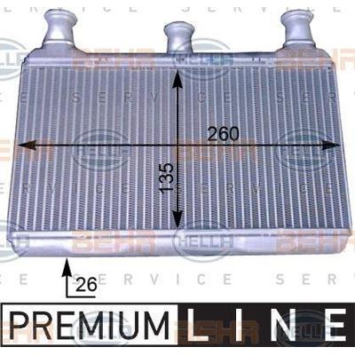 Kalorifer Radyatoru Bmw E60 E63 E64  BEHR 8FH351312-161