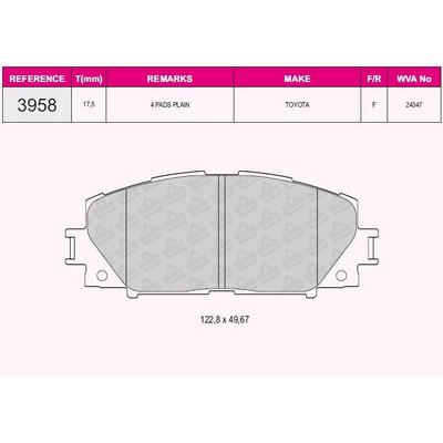 On Fren Balatasi Yaris Ii Vvt I 05> BESER 4244