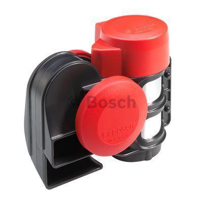 Ferrari Korna 24V 240W 520 660Hz Cap:115Mm 115Db Kirmizi Siyah Set BOSCH 0986320401