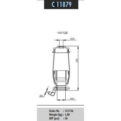 Kabin Korugu - Renault - Premium 370-420 00> 410-450 05> 430-460 06> CONNECT C 321208