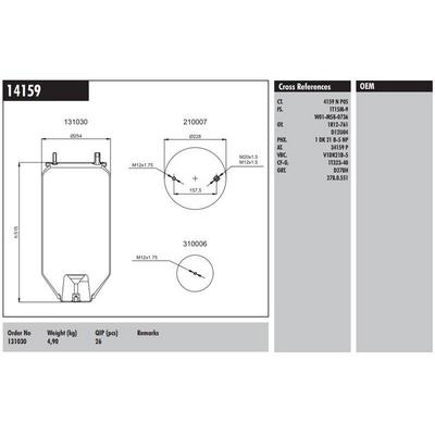 Metalli Koruk Mercedes CONNECT MD 14159