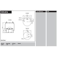 Di̇ngi̇l Körüğü Komple Metal Pistonlu 2 Civata Oztreyler (Aktas 3810 13) - (Us 2035 K01) CONNECT MD 1810-K16