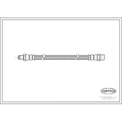 On Fren Hortumu Golf I A100 A200 75>91 CORTECO 19018107