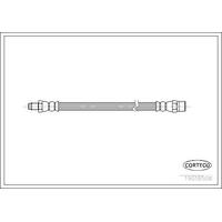 Fren Hortumu On - Arka  G-Class W460 82>92 S-Class W116 72>80 CORTECO 19018508