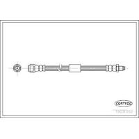 Fren Hortumu Arka Ml-Class W163 98>05 CORTECO 19031052