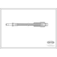 Fren Hortumu Arka Bmw E39 96>03 CORTECO 19031664