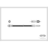 Arka Fren Hortumu A4 00>08 Exeo 08> CORTECO 19032310